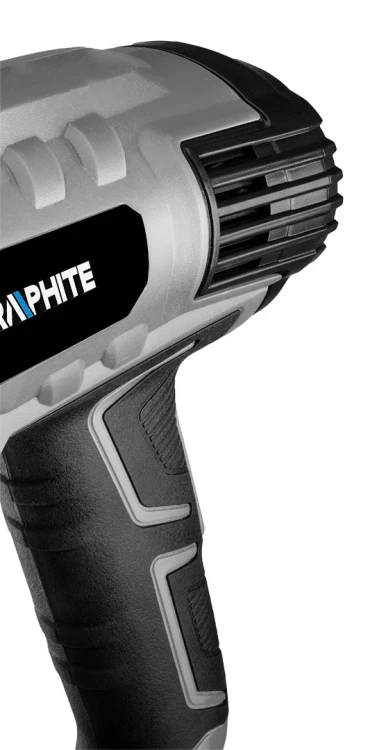Opalarka 2000W GRAPHITE trzy biegi zakres temperatur 50C-550C walizka