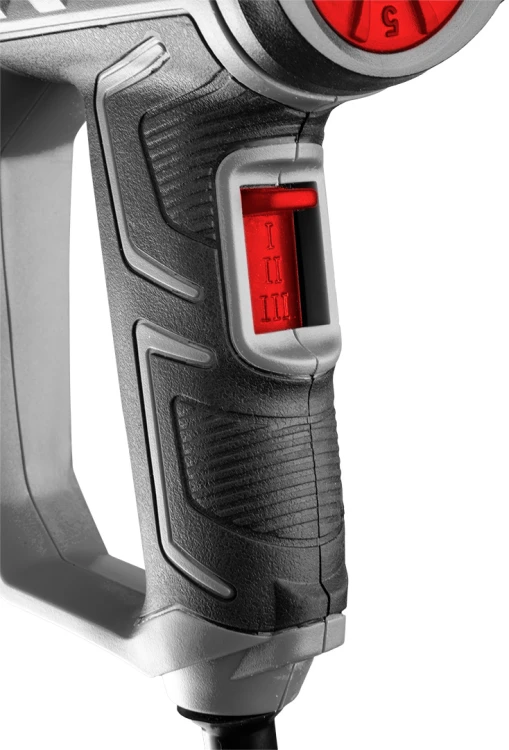 Opalarka 2000W GRAPHITE trzy biegi zakres temperatur 50C-550C walizka