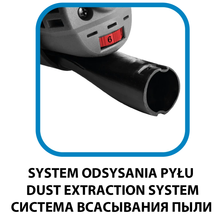 Urządzenie wielofunkcyjne 500W GRAPHITE ilość oscylacji 8000-16000 min⁻¹, walizka