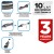 Szlifierka do gipsu GRAPHITE 800W 225mm/215 mm, led