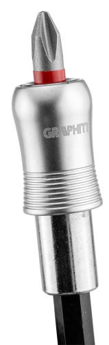 Zestaw bitów 25 mm GRAPHITE z uchwytem magnetycznym 68 mm, 32 szt.