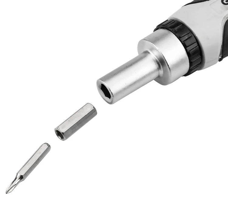 Zestaw bitów i bitów precyzyjnych 5902062119858 z uchwytem magnetycznym z grzechotką 115 mm, 30 szt.