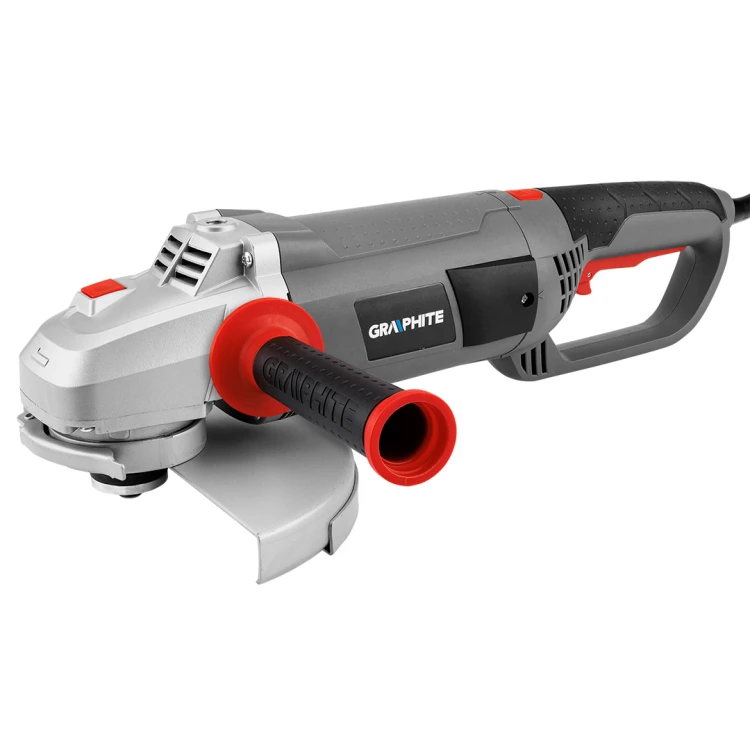 Szlifierka kątowa GRAPHITE 2600W, tarcza 230 x 22.2 mm, obroty 6500 min⁻¹