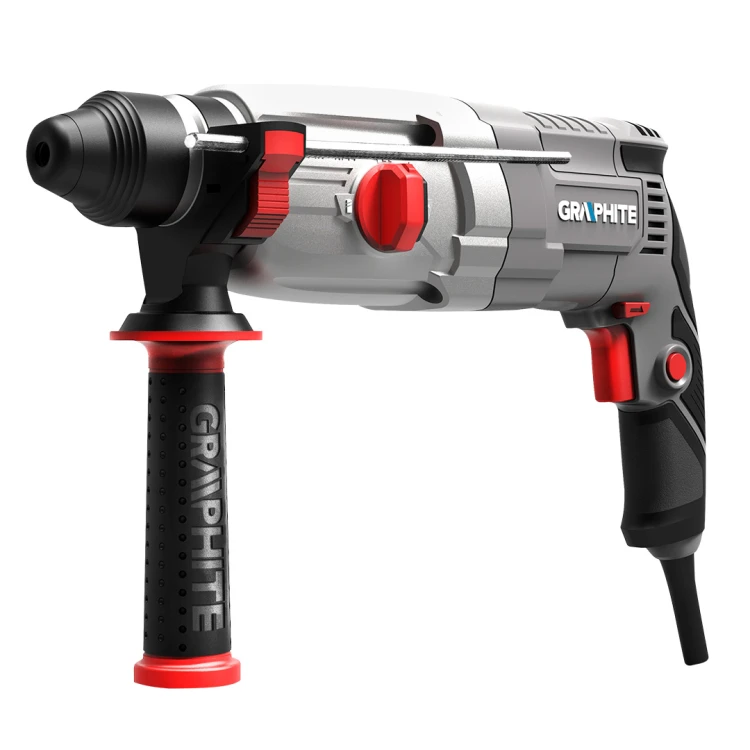 Młotowiertarka GRAPHITE SDS+ 800W, 2.8J, walizka