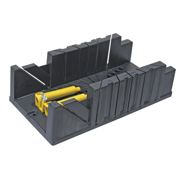 Skrzynka uciosowa plastikowa  TOPEX 326 x 122 x 78 mm, z zaciskami