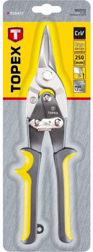 Nożyce do blachy 250 mm, proste  TOPEX