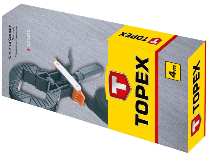 Ścisk taśmowy  TOPEX 4000 x 25 x 1 mm