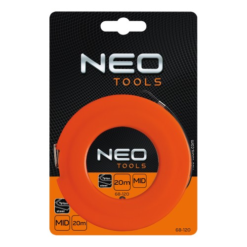 Taśma miernicza stalowa 20 m x 9.5 mm NEO TOOLS