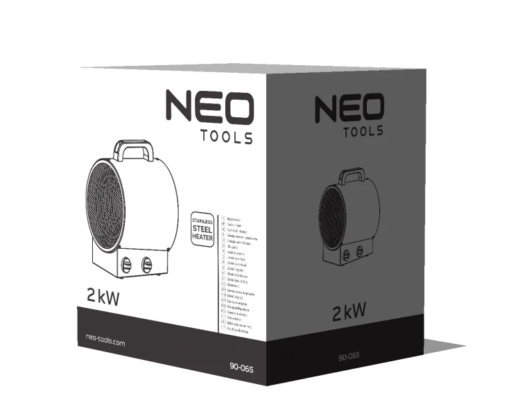 Nagrzewnica elektryczna 2kW NEO TOOLS przemysłowa