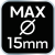 Sekator by-pass 185 mm NEO TOOLS  zakres do 15 mm, regulowany rozstaw