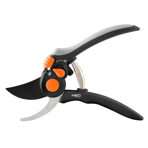 Sekator by-pass 200 mm NEO TOOLS zakres do 18 mm, regulowany rozstaw