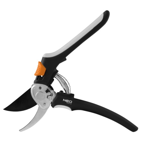 Sekator by-pass 200 mm NEO TOOLS zakres do 18 mm, z przekładnią