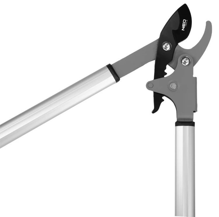 Sekator do gałęzi by-pass 765 mm NEO TOOLS zakres do 40 mm, przekładnia zwiększajaca siłe nacisku o 60%