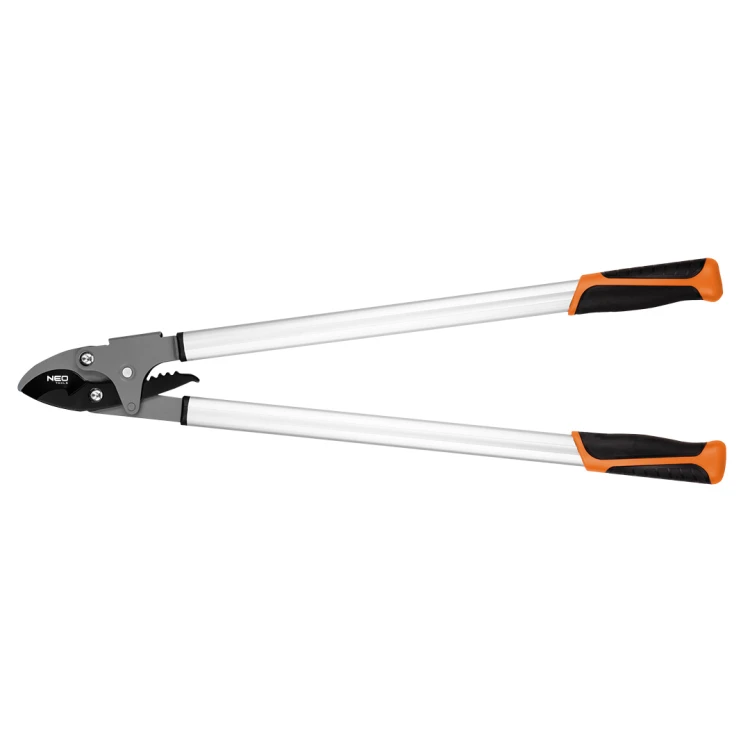Sekator do gałęzi by-pass 765 mm NEO TOOLS zakres do 40 mm, przekładnia zwiększajaca siłe nacisku o 60%