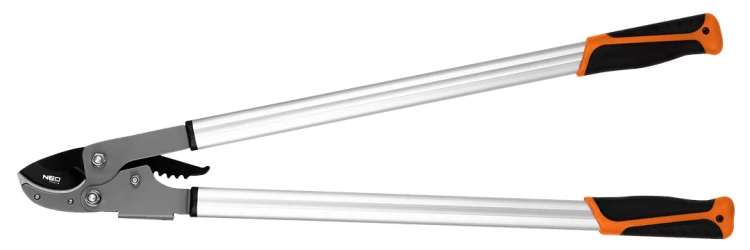 Kowadełkowy sekator do gałęzi 765 mm NEO TOOLS zakres do 40 mm, przekładnia zwiększająca siłę nacisku o 60%