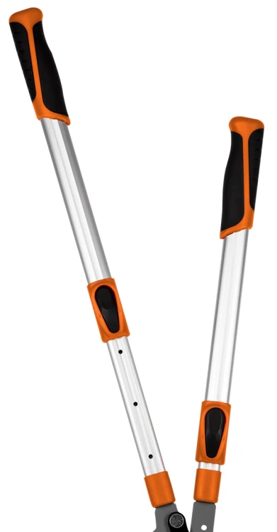 Sekator do gałęzi by-pass 665 mm NEO TOOLS  zakres do 42 mm, przekładnia, teleskopowe uchwyty