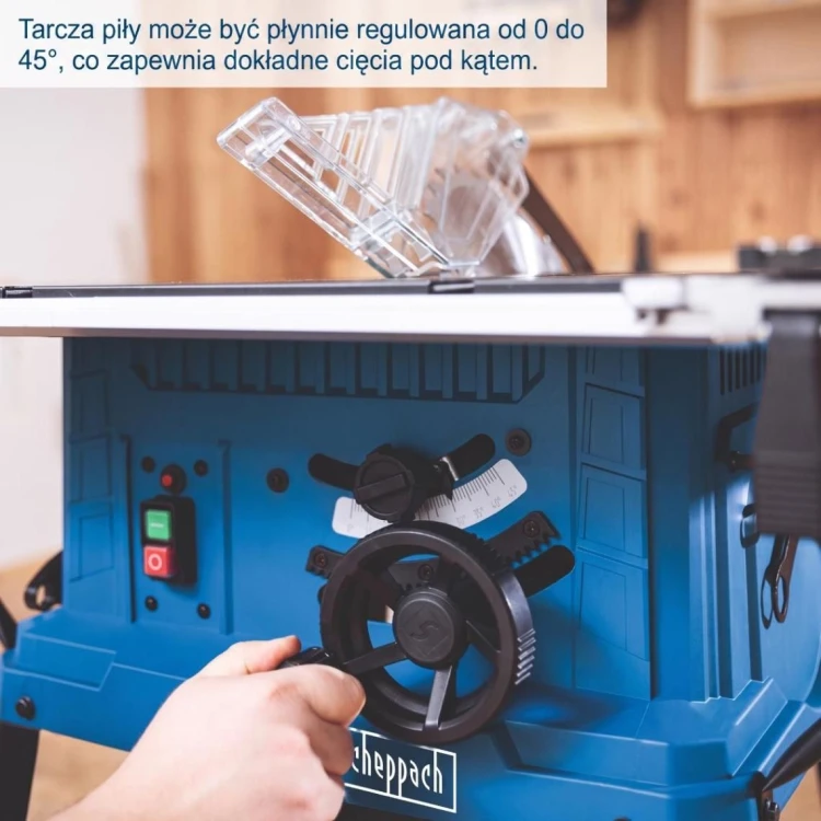 Pilarka tarczowa stołowa Scheppach 254mm 2200W 230V HS254 krajzega