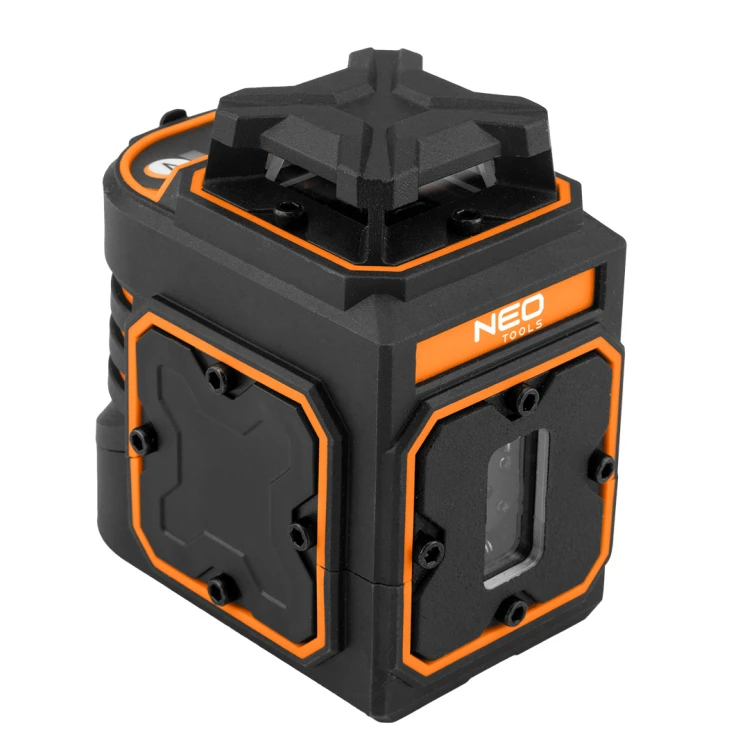 Laser płaszczyznowy NEO TOOLS 30 m, 5 linii, 360 w poziomie, z etui i statywem 1.5 m