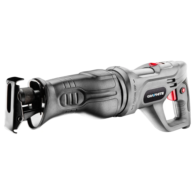 Pilarka szablowa GRAPHITE 900W, skok 20 mm, ilość suwów 0-2600 min⁻¹, karton