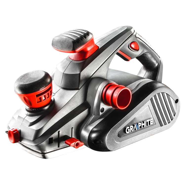Strug elektryczny GRAPHITE 1300W głębokość strugania 3.5 mm szerokość strugania 110 mm
