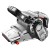 Szlifierka taśmowa GRAPHITE 800W pas bezkońcowy 75 x 457 mm, walizka