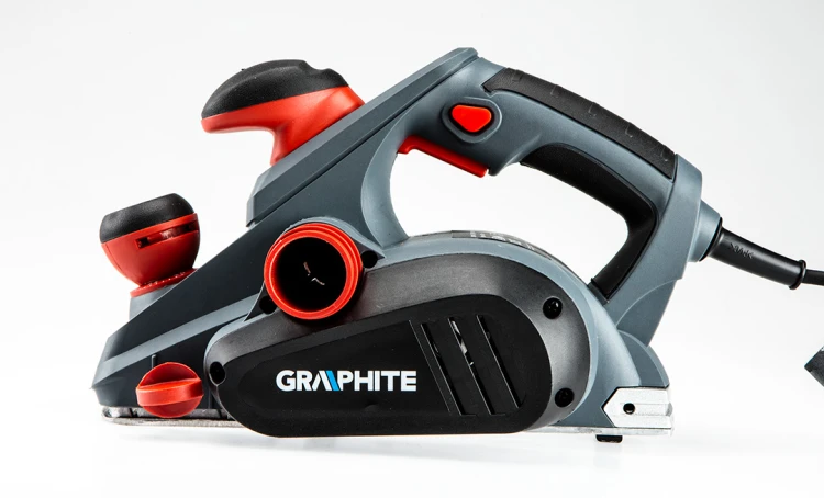 Strug elektryczny GRAPHITE  850W głębokość strugania 3 mm szerokość strugania 82 mm