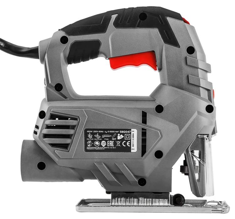 Wyrzynarka GRAPHITE 450W ilość suwów 0-3000 min-1