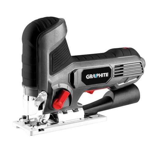 Wyrzynarka GRAPHITE 600W ilość suwów 800-3000 min-1 z uchwytem za korpus