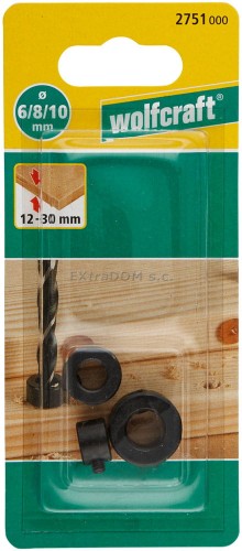 Ograniczniki głębokości wiercenia kpl. 3szt. Wolfcraft 2751000