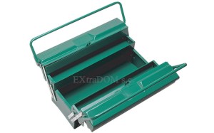 Skrzynia narzędziowa rozkładana metalowa Sata 95104a