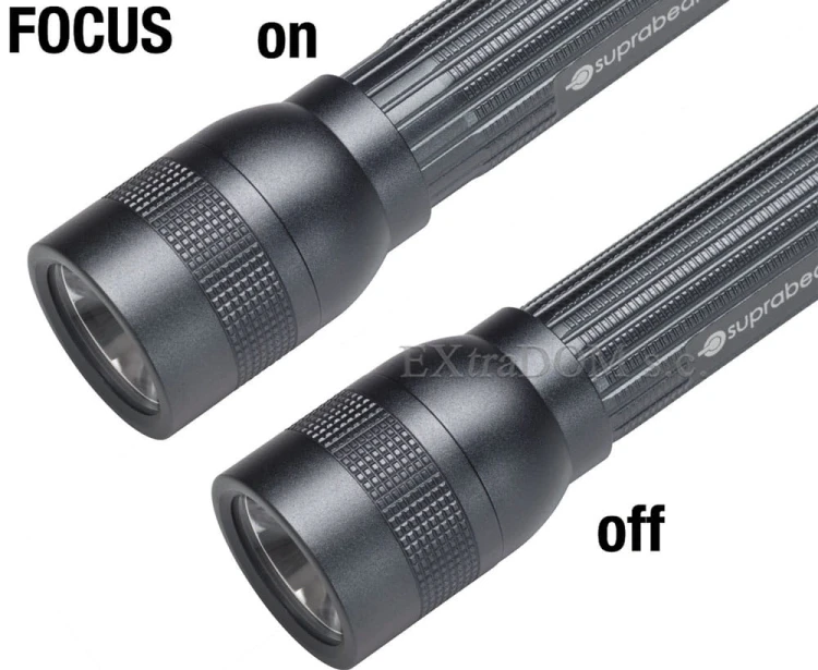  Latarka LED Suprabeam Q2 z fokusem aluminiowy korpus