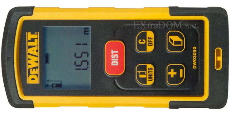 DEWALT dalmierz laserowy zasięg 50m DW03050-XJ