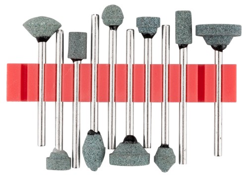 Kamienie szlifierskie do miniszlifierki GRAPHITE zestaw 14 szt.