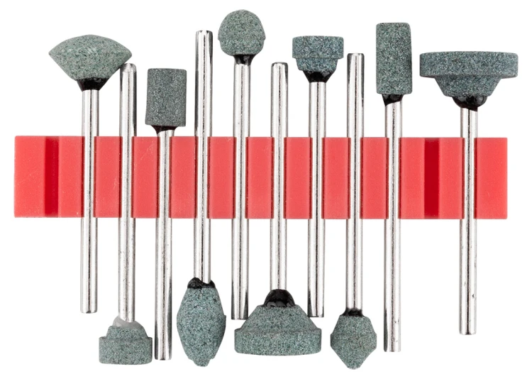 Kamienie szlifierskie do miniszlifierki GRAPHITE zestaw 14 szt.