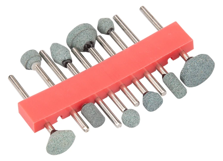 Kamienie szlifierskie do miniszlifierki GRAPHITE zestaw 14 szt.