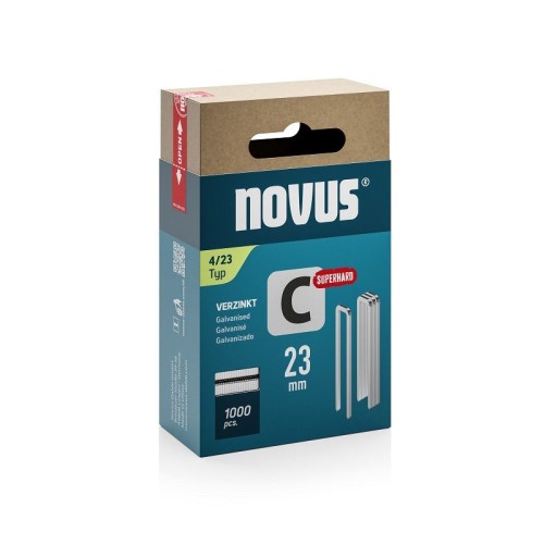 Zszywki Novus typ. 4 23mm do paneli 1000szt.