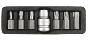 Klucze trzpieniowe YATO TORX security 7cz. YT-0416