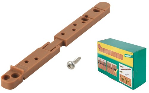 Łączniki do ukrytych połączeń wkrętami Wolfcraft 6974000