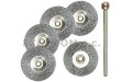  Szczotki stalowe INOX Proxxon dyski 22mm kpl. 5 szt. 28956