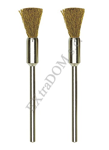 Szczotki mosiężne Proxxon pędzlowe 8mm, kpl. 2 szt. 28961