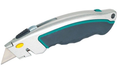 Nóż Wolfcraft z ostrzem trapezowym 4131000