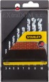 Wiertła do muru, cegły, pustaka Stanley kpl. 8 szt. z uchwytem walcowym STA56040
