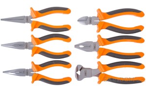 Szczypce Neo Tools 160mm zestaw 6 sztuk
