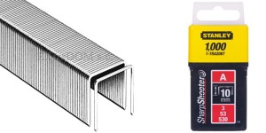 Zszywki stalowe 10mm kpl. 1000szt. Stanley TRA 206T