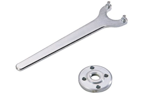 Klucz prosty z nakrętką kołnierzową do szlifierki kątowej Wolfcraft 2457000