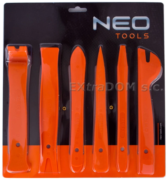  Ściągacze do tapicerki i listew NEO 6cz. 11-823