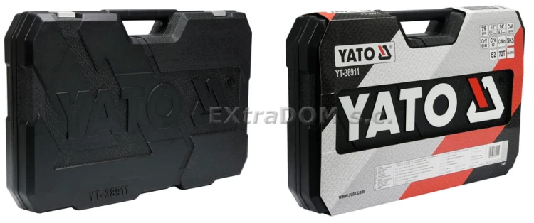 Zestaw narzędzi Yato 79 cz. 1/4'' i 1/2'' YT-38911