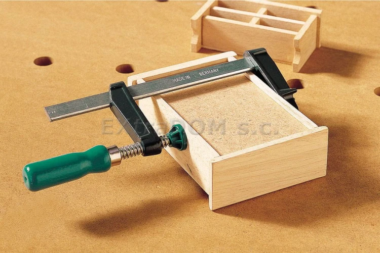  Ścisk śrubowy 50-150mm Wolfcraft do prac modelarskich 360500