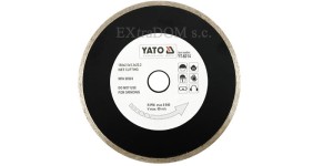 Tarcza diamentowa Yato pełna 180mm - 6014