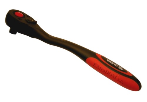 Grzechotka powlekana YATO 1/2'' wygięta - 0295